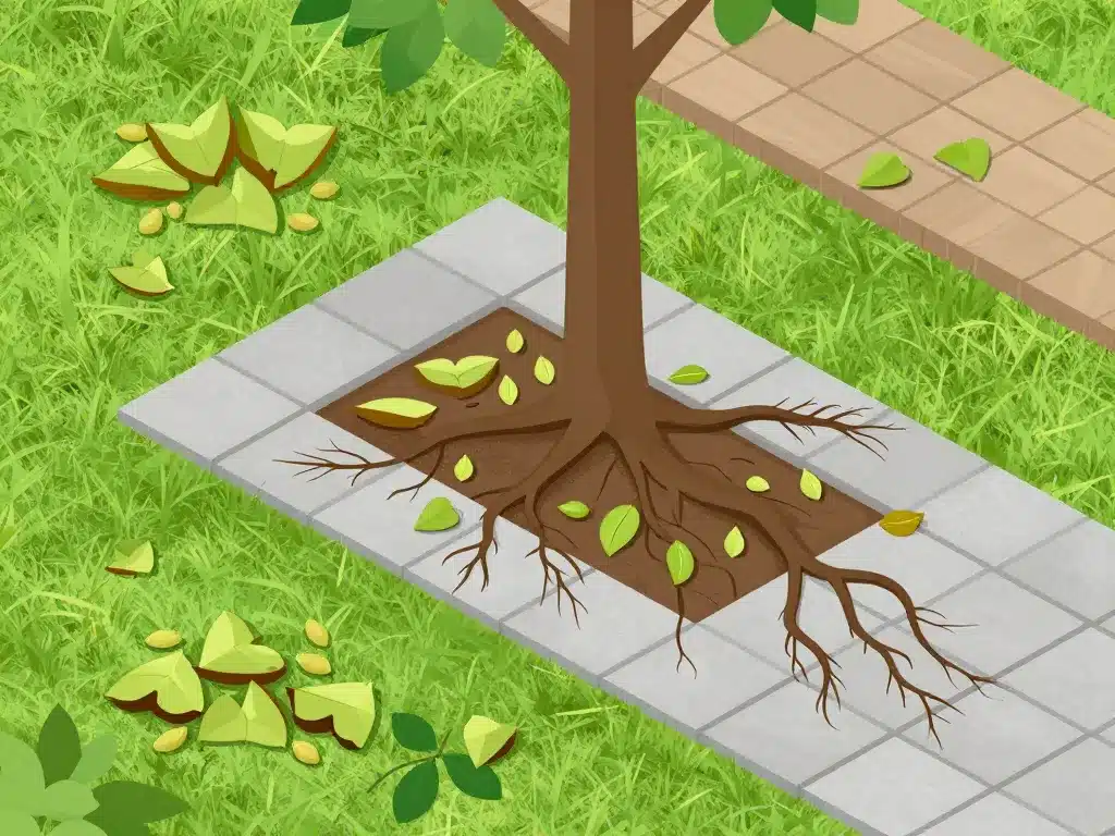 arbre de judée inconvénients racines superficielles et gousses