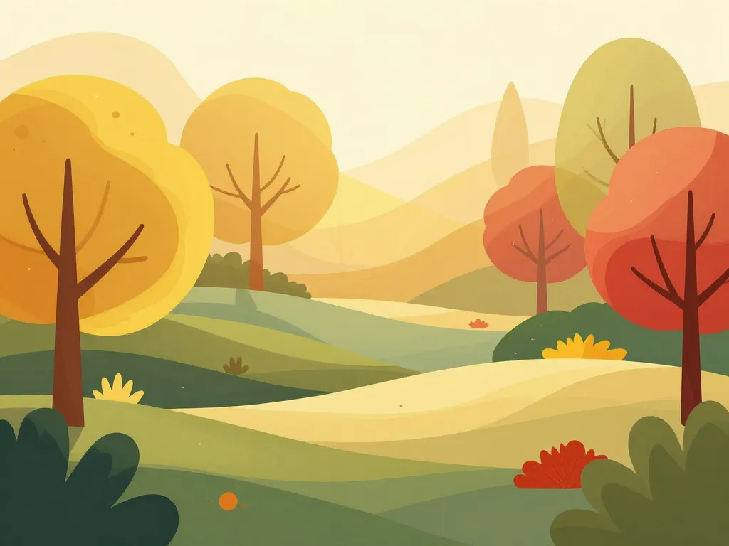 composition jardin feuillage jaune automne harmonieux