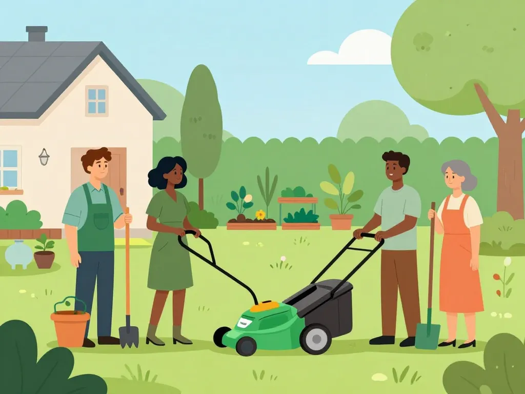 scène utilisateurs bestgreen jardin outils