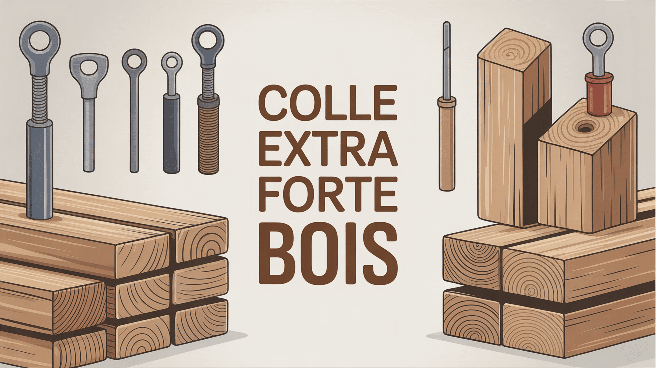 assemblages robustes avec colle extra forte bois