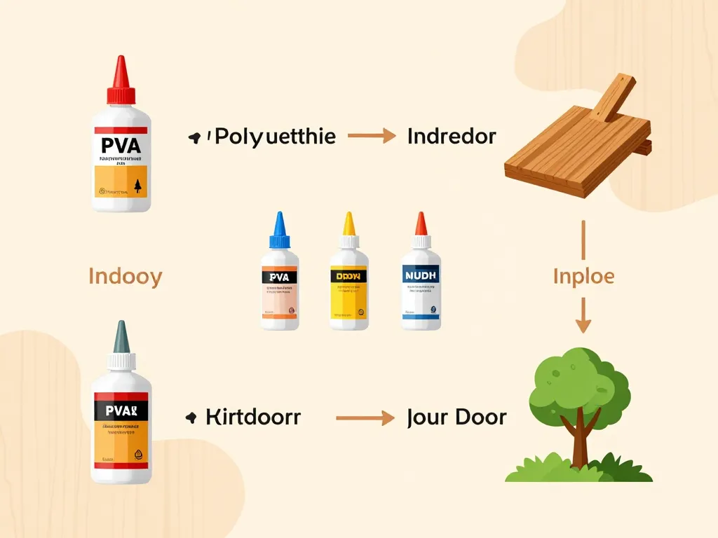 types de colle extra forte bois selon projet