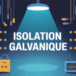 Illustration isolation galvanique sécurité et séparation circuits