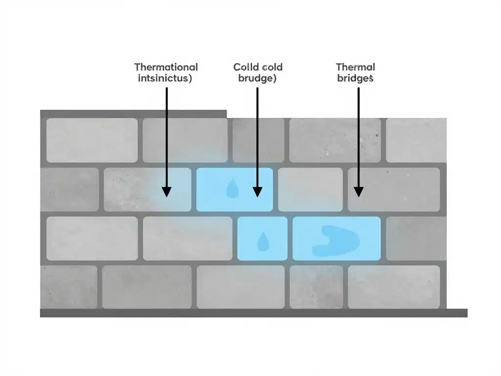 diagramme concept pour isoler un mur en parpaing