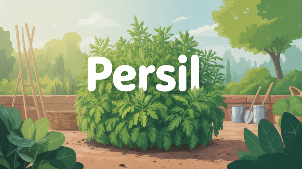 le persil repousse t il l'année suivante jardin luxuriant