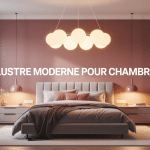 lustre moderne pour chambre éclairage décor élégant