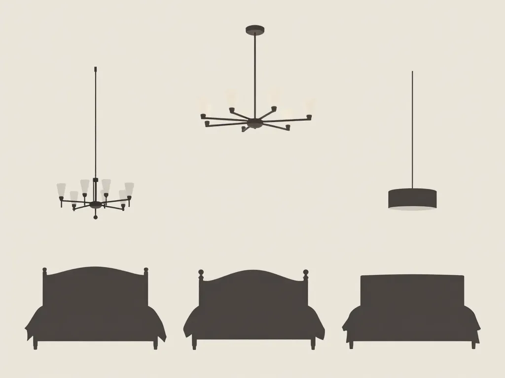 lustre moderne pour chambre dimension plafond