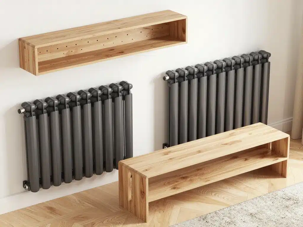 Exemples meuble sur radiateur adaptés modernes