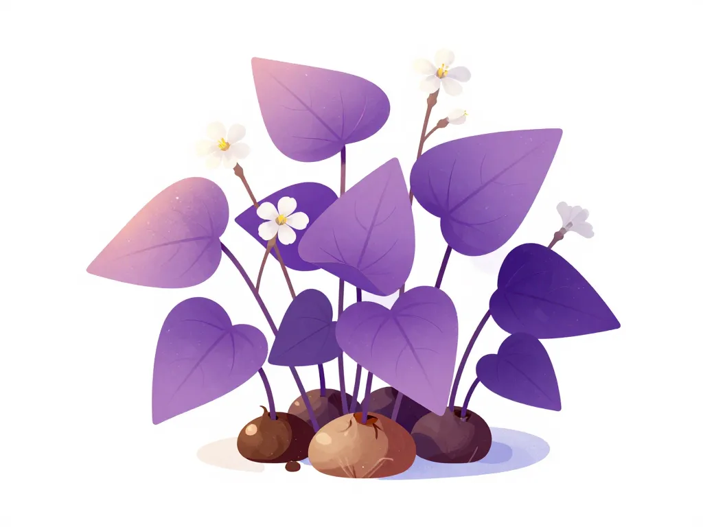 oxalis regnellii triangularis gros plan feuilles fleurs