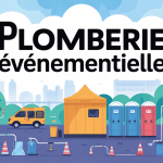 plomberie event illustration festival grandes installations temporaires