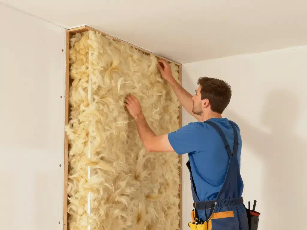 Installation cloison placostil isolant pro