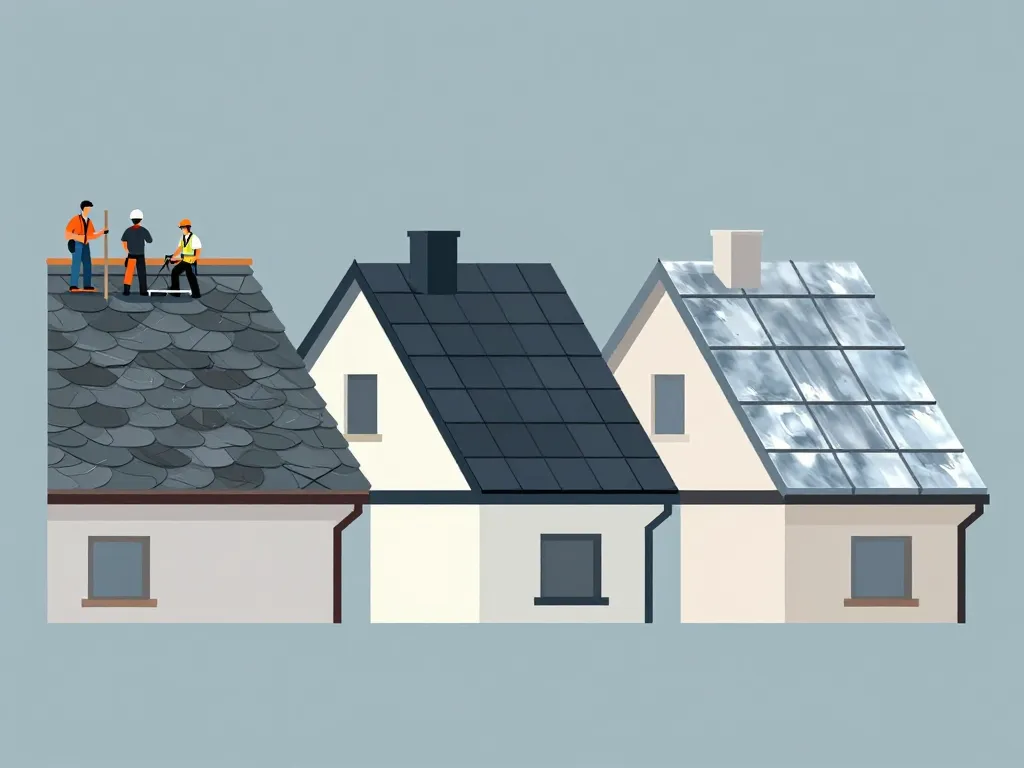 comparatif visuel prix des ardoises au m2 toiture neuve