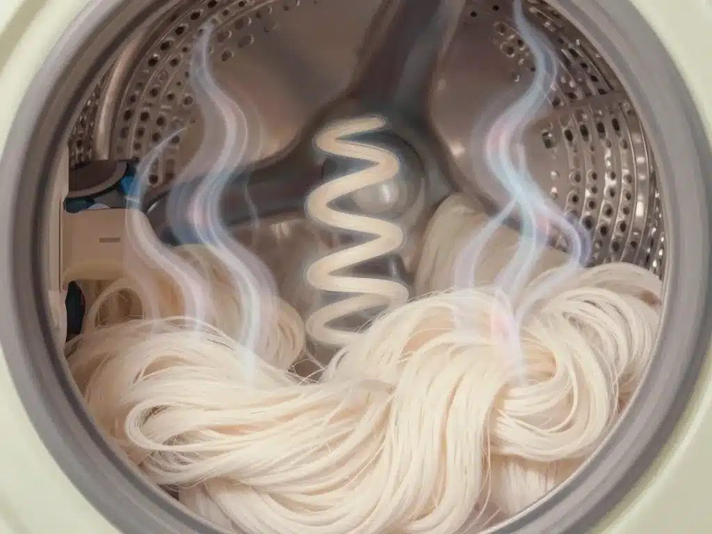 explication quel programme sèche-linge pour ne pas rétrécir fibres textiles