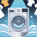 illustration quel programme sèche-linge pour ne pas rétrécir t-shirt et jean