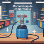 raccord rapide compresseur utilisation efficace atelier