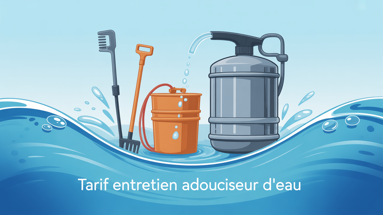 tarif entretien adoucisseur d'eau visuel principal moderne