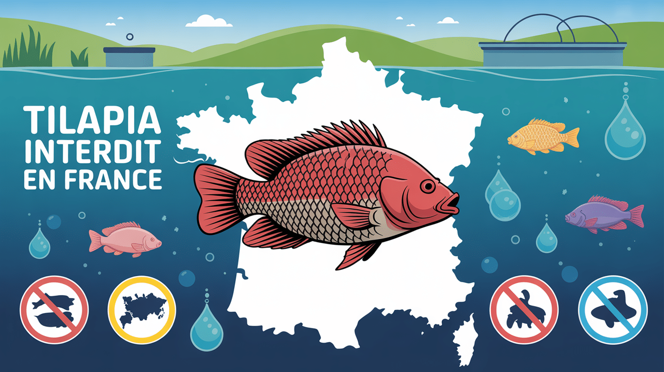 tilapia interdit en france sur carte, aquaculture, contrôle sanitaire