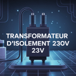 transformateur d'isolement 230v 230v système sécurisé