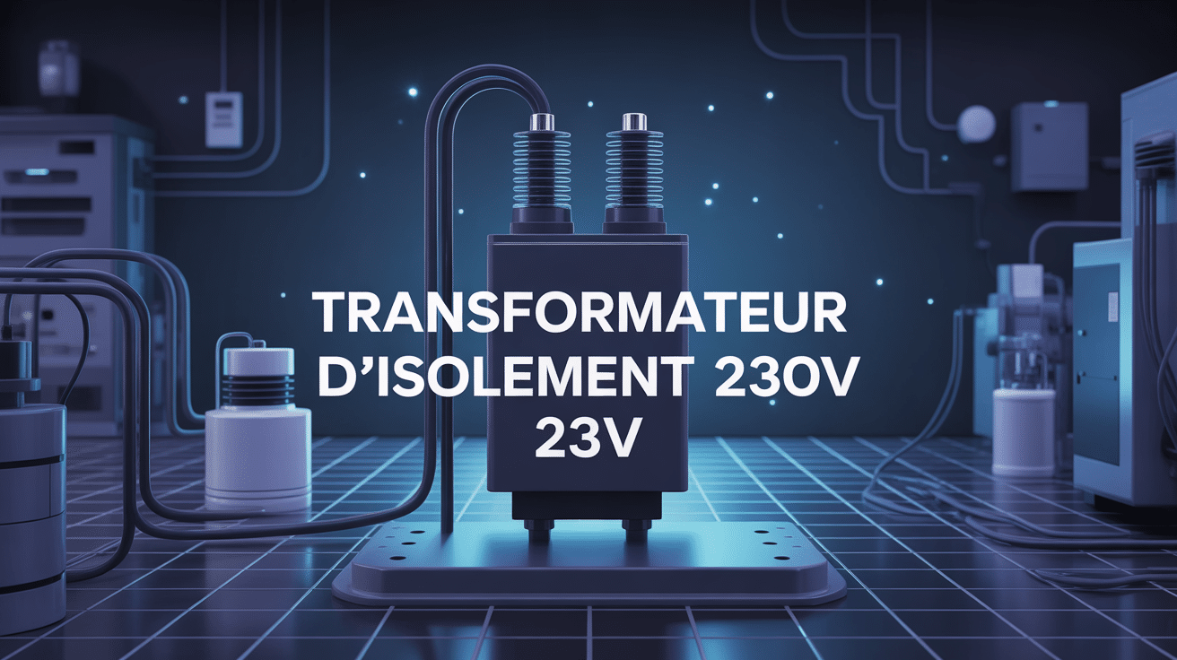 transformateur d'isolement 230v 230v système sécurisé