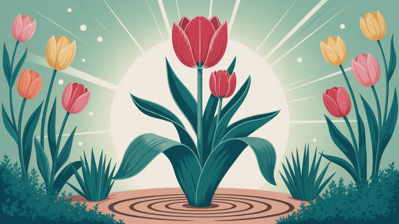 tulipier de virginie inconvénients illustration dans un jardin