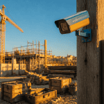 camera de chantier installée sur chantier méditerranéen