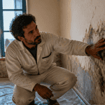 comment enlever l'humidité sur un mur intérieur taché
