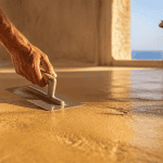 comment faire un beton cire sur sol interieur