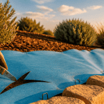 comment poser de la toile de paillage sur massif jardin