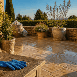 dilution javel 9 6 pour nettoyage terrasse, terrasse pierre propre