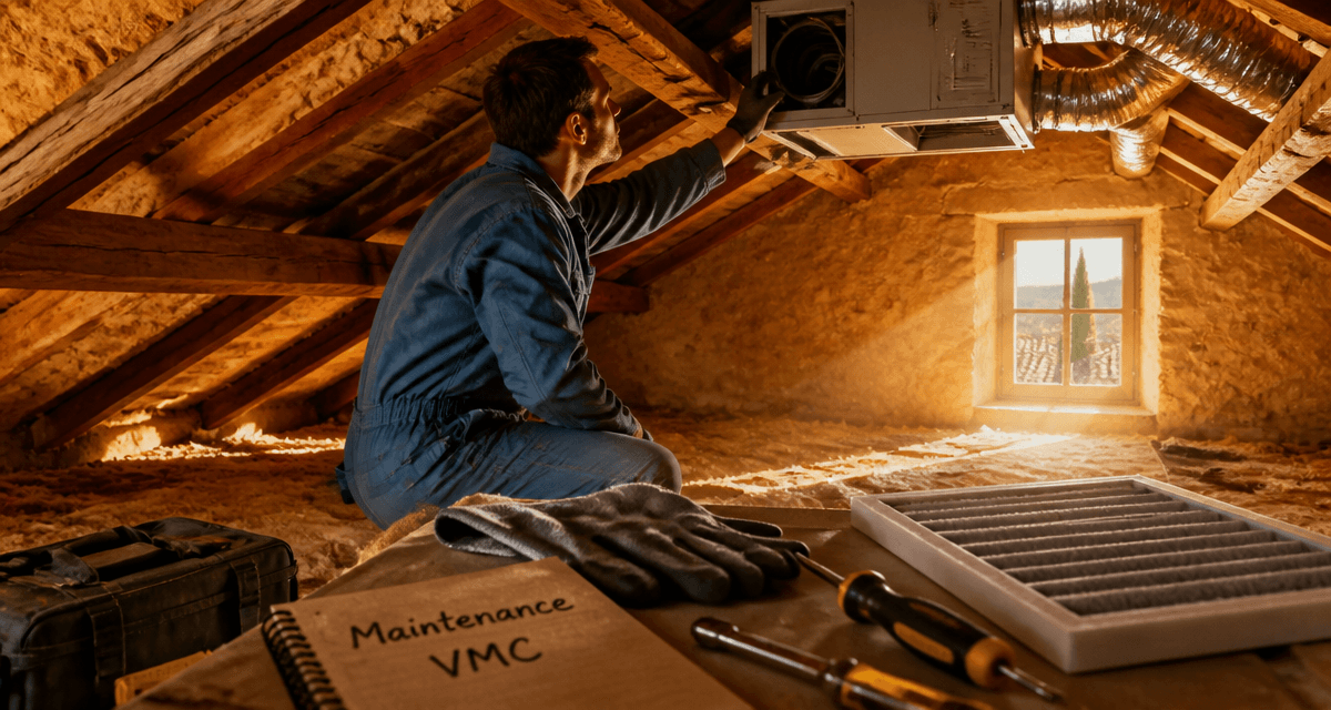 maintenance vmc technicien grenier outils