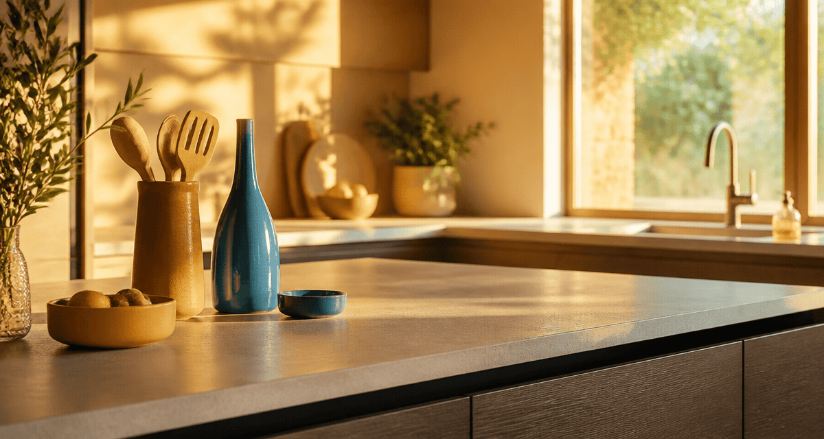Plan de travail compact avis cuisine moderne 12 mm