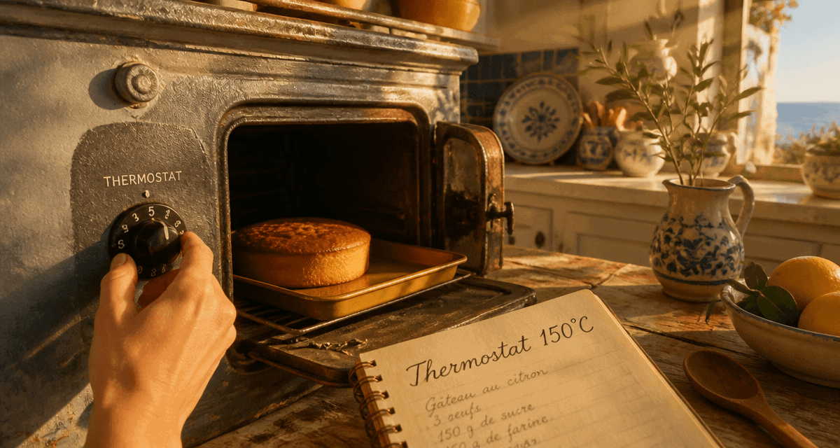 thermostat 150 degrés four cuisine