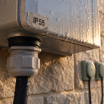 Boîtier électrique ip55 extérieur, protection eau et poussière