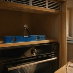 Installer four encastrable dans colonne, ventilation en cuisine.