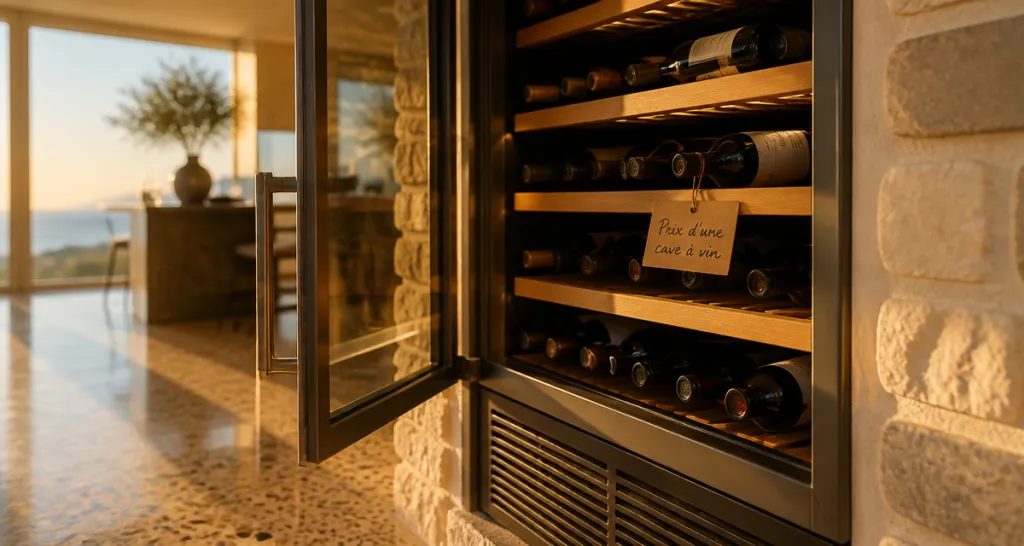 prix cave à vin cave à vin moderne encastrée