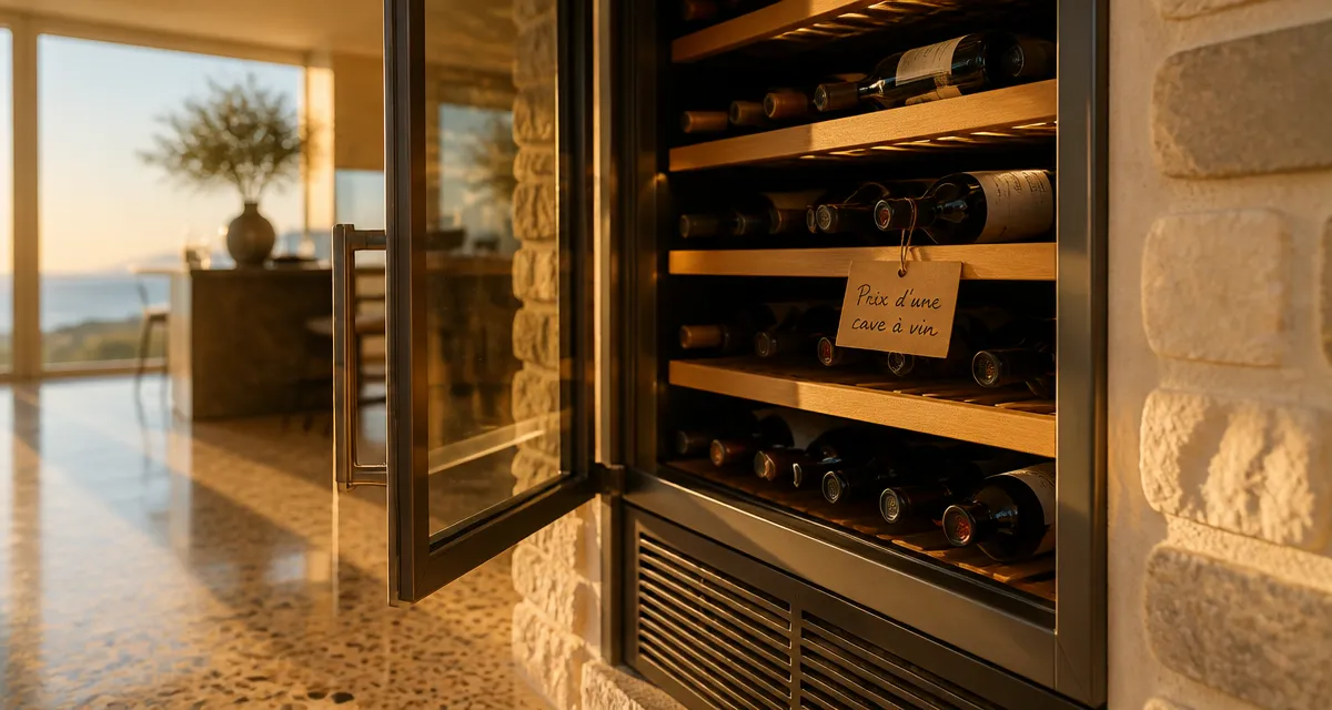 prix cave à vin cave à vin moderne encastrée