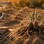 Quand planter des iris : plantation en sol sable, rhizomes à affleurer