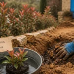 Quand planter photinia : plantation de photinia en fosse pour haie dense