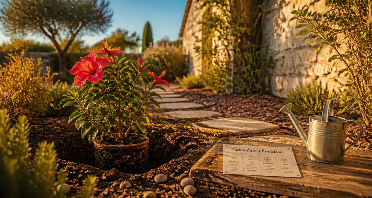 Quand planter un hibiscus en pleine terre : pot, trou, compost, arrosage au jardin