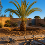 quand planter un palmier image jardin méditerranéen