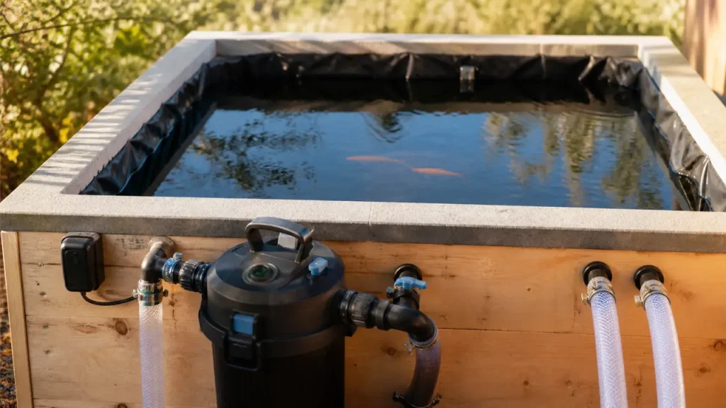 Bois, préformé ou bâche EPDM : quel kit bassin poisson hors sol choisir ?