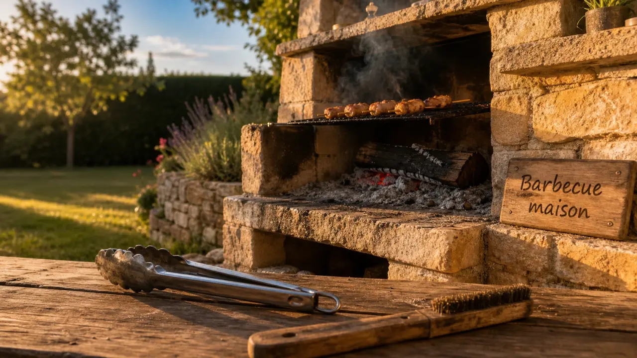 Faire un barbecue maison pas cher : bois, grille et brochettes