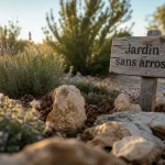 Plantes méditerranéennes sans arrosage : thym, lavande et romarin en sol sec